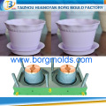 Different types of injection plastic garden flower pot making mold